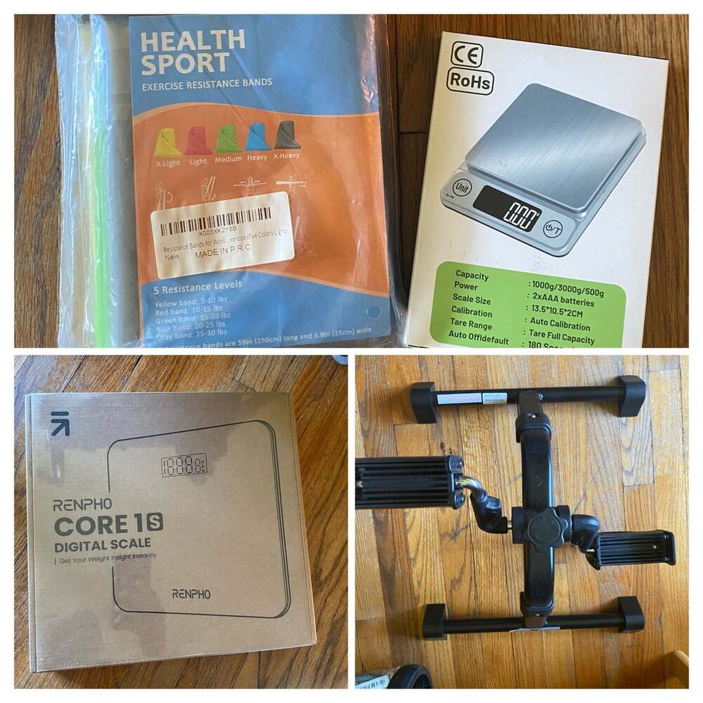 Brand New Fitness & Nutrition Home Gym Bundle – Everything New!